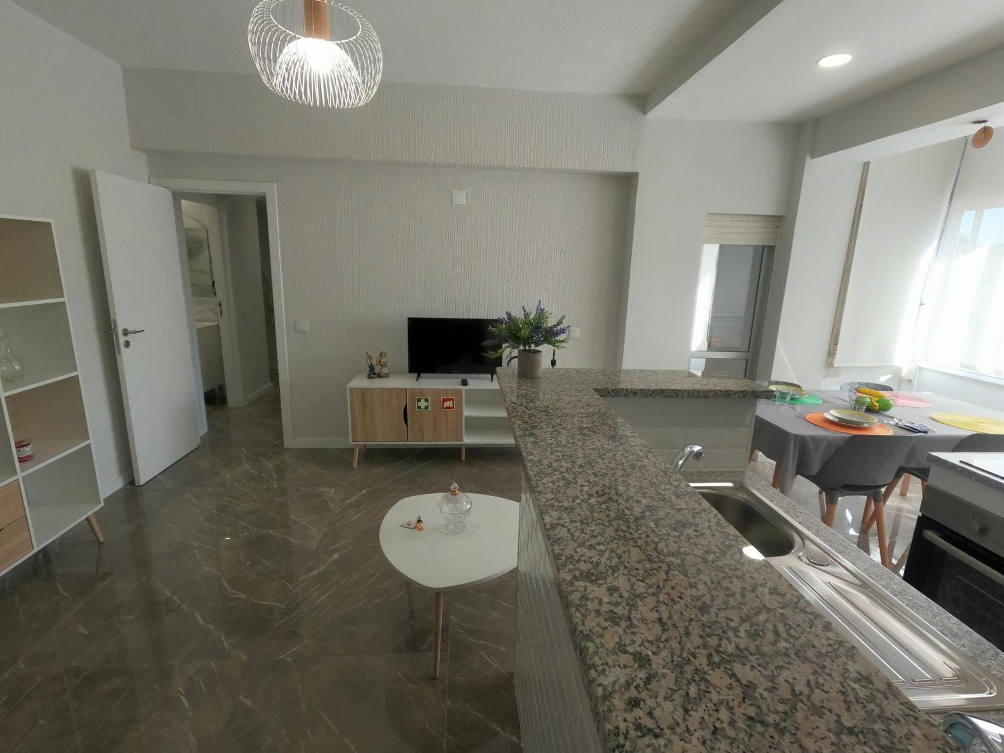 Almada, T1 Costa Caparica, Renovado Apartment Costa de Caparica Luaran gambar